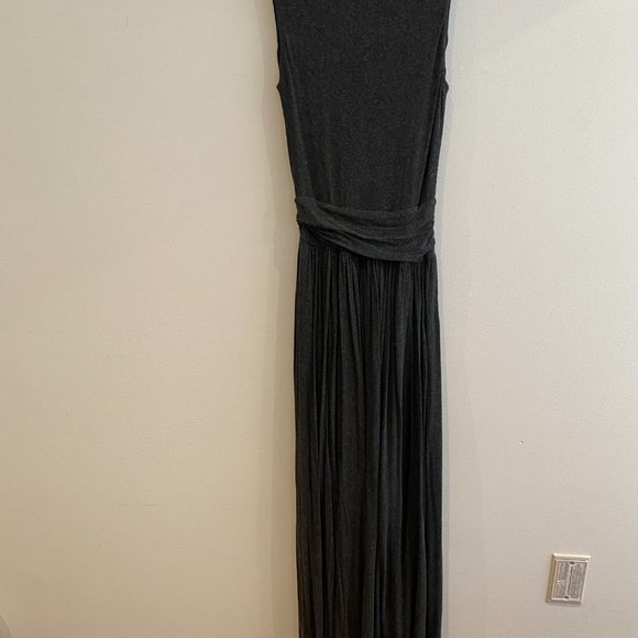 Bailey 44 Grey Maxi Dress with Twist Top - Picture 5 of 8